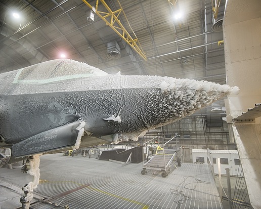 F-35為調試初始作戰能力進行冷處理